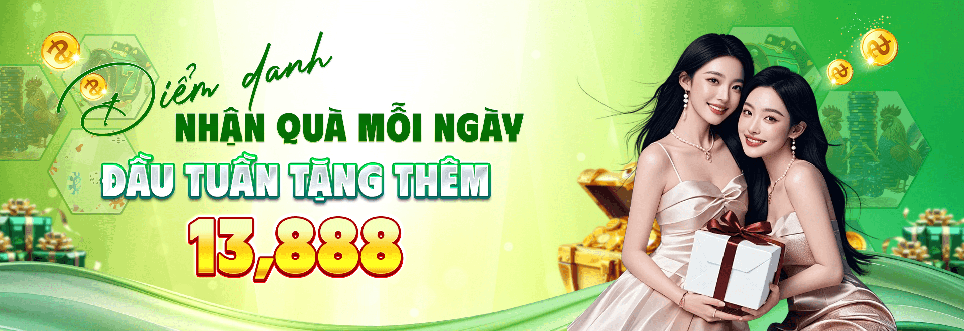 banner điểm danh nhận quà 69vn